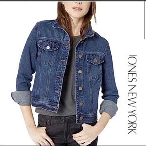Jones New York Madison Trucker jean jacket